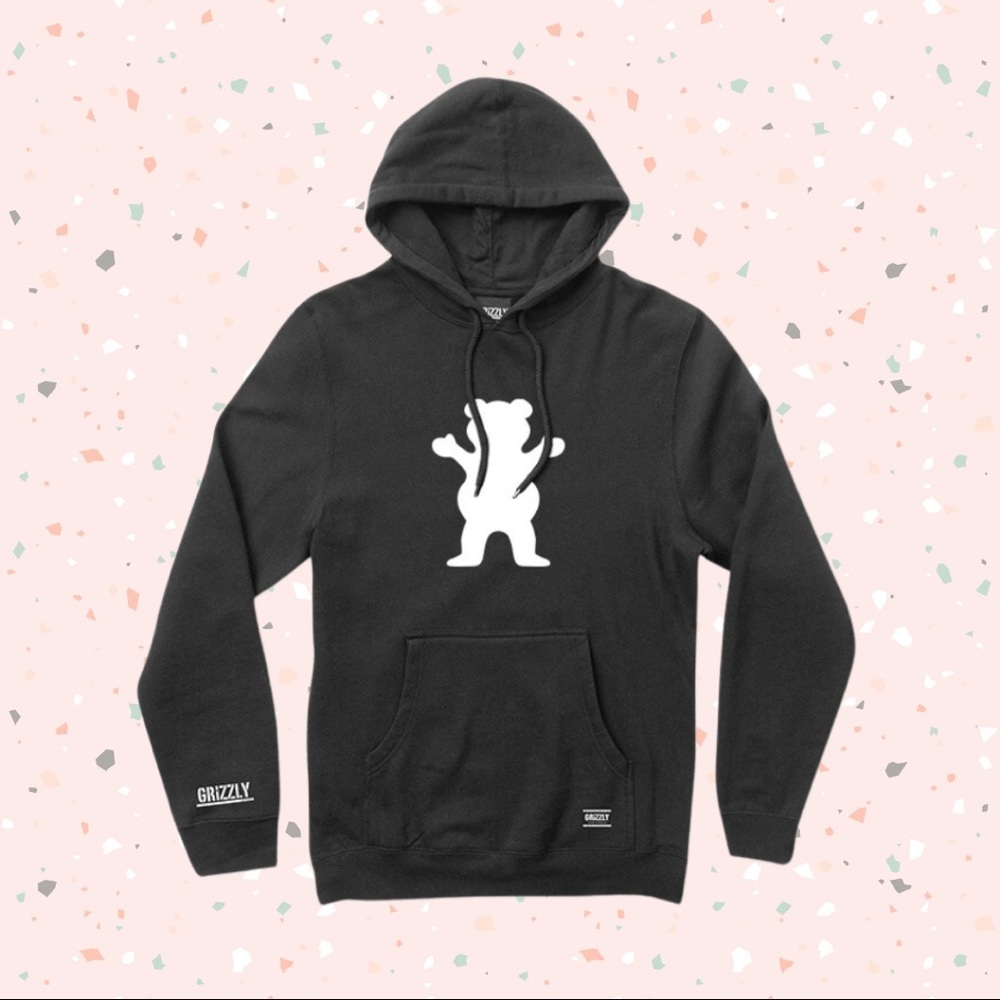 ❌SOLD❌ Grizzly Griptape OG Bear Hoodie